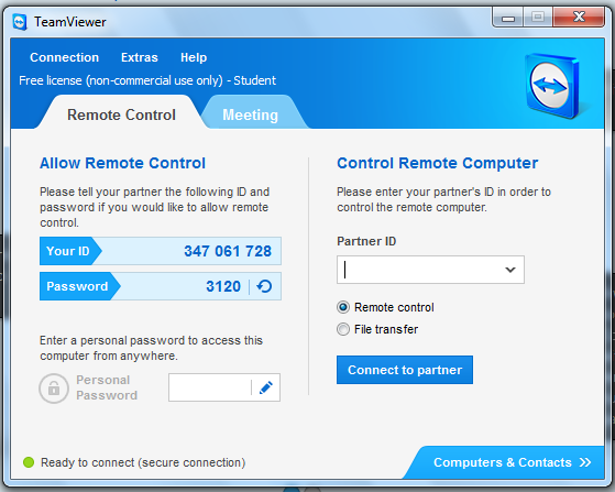 connection blocked after timeout teamviewer