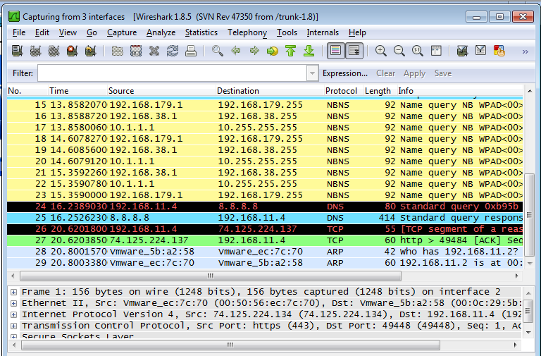 how to use wireshark 2.2 to get passwords