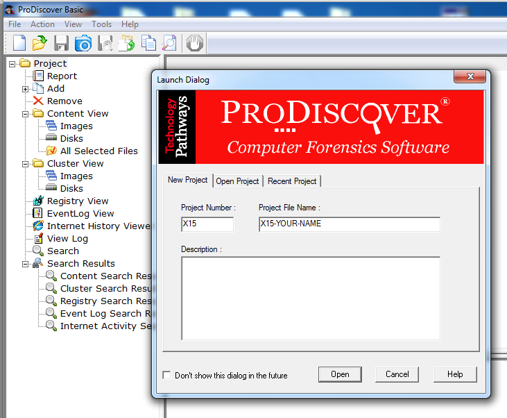 list features of prodiscover basic